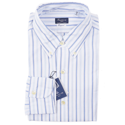Finamore Tailored-Fit Cotton Shirt