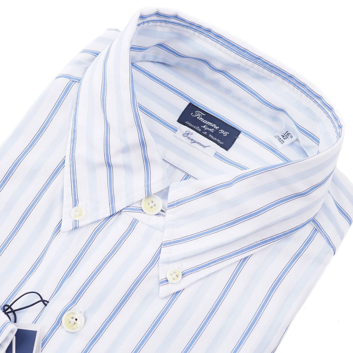 Finamore Tailored-Fit Cotton Shirt