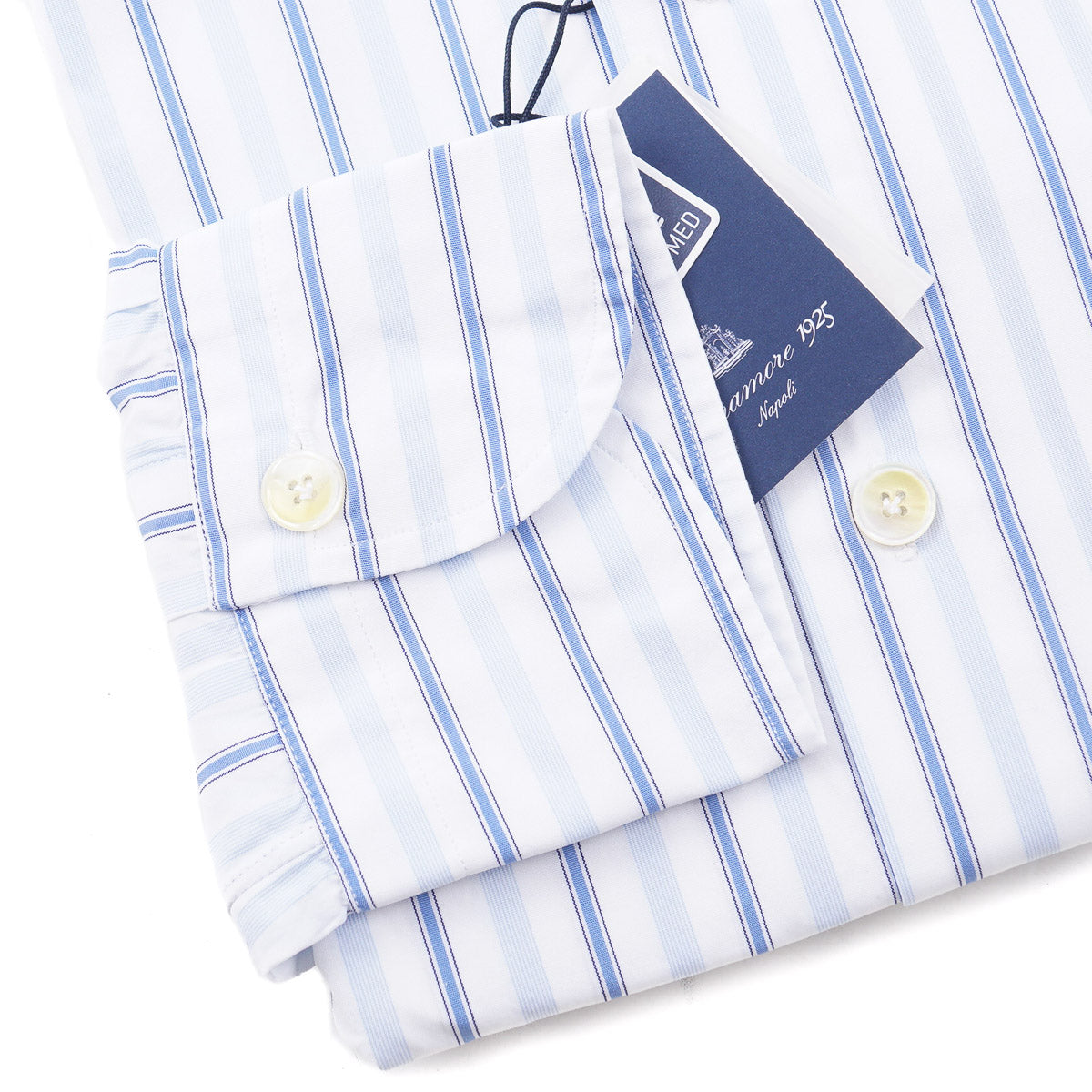 Finamore Tailored-Fit Cotton Shirt