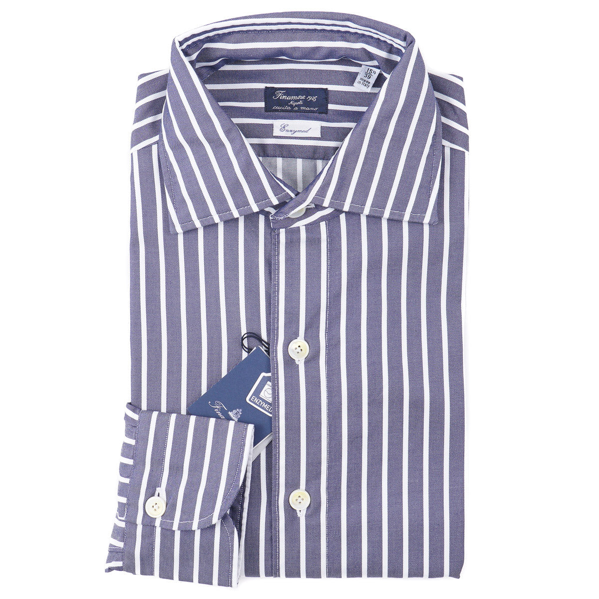 Finamore Tailored-Fit Cotton Shirt
