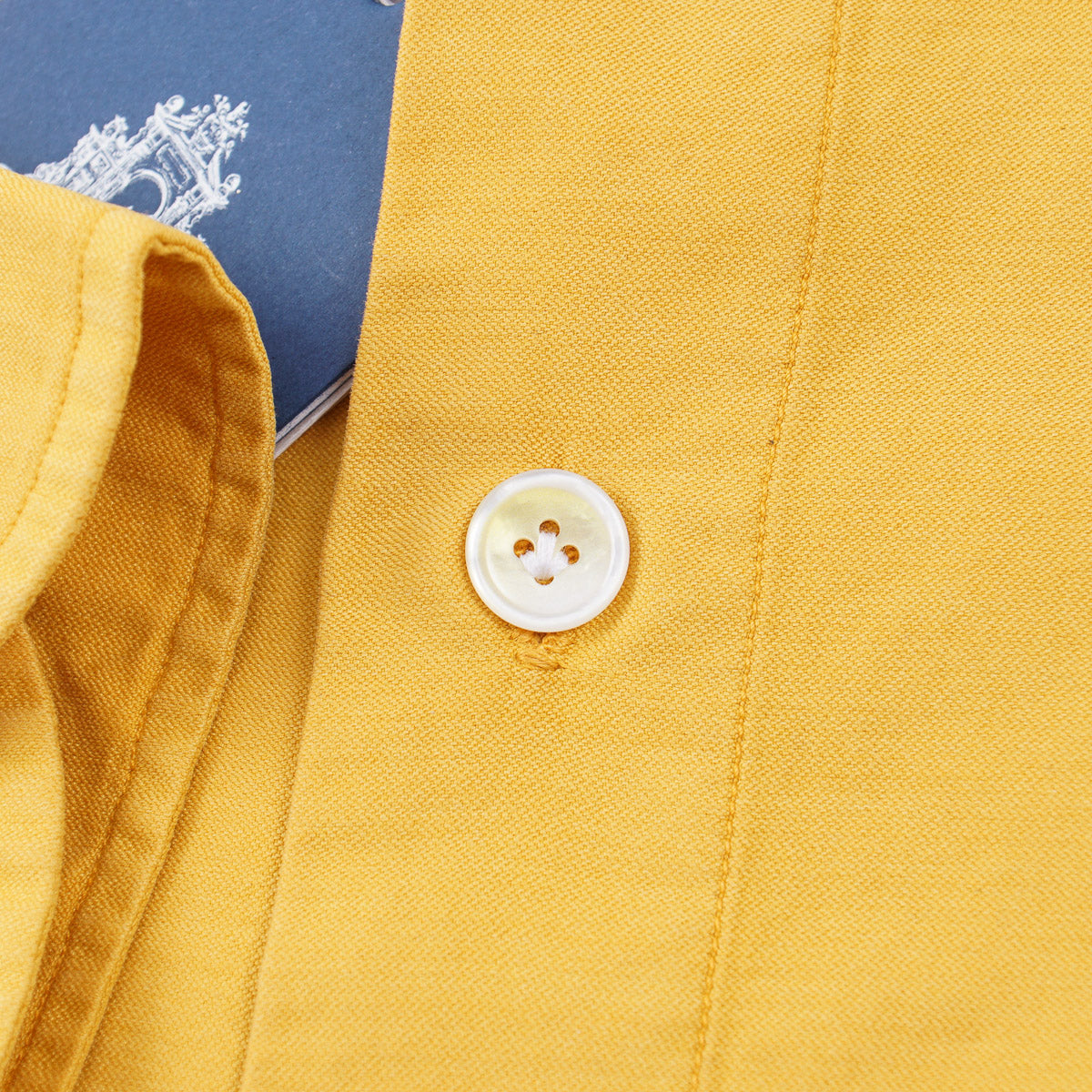 Finamore Superfine Linen-Cotton Shirt