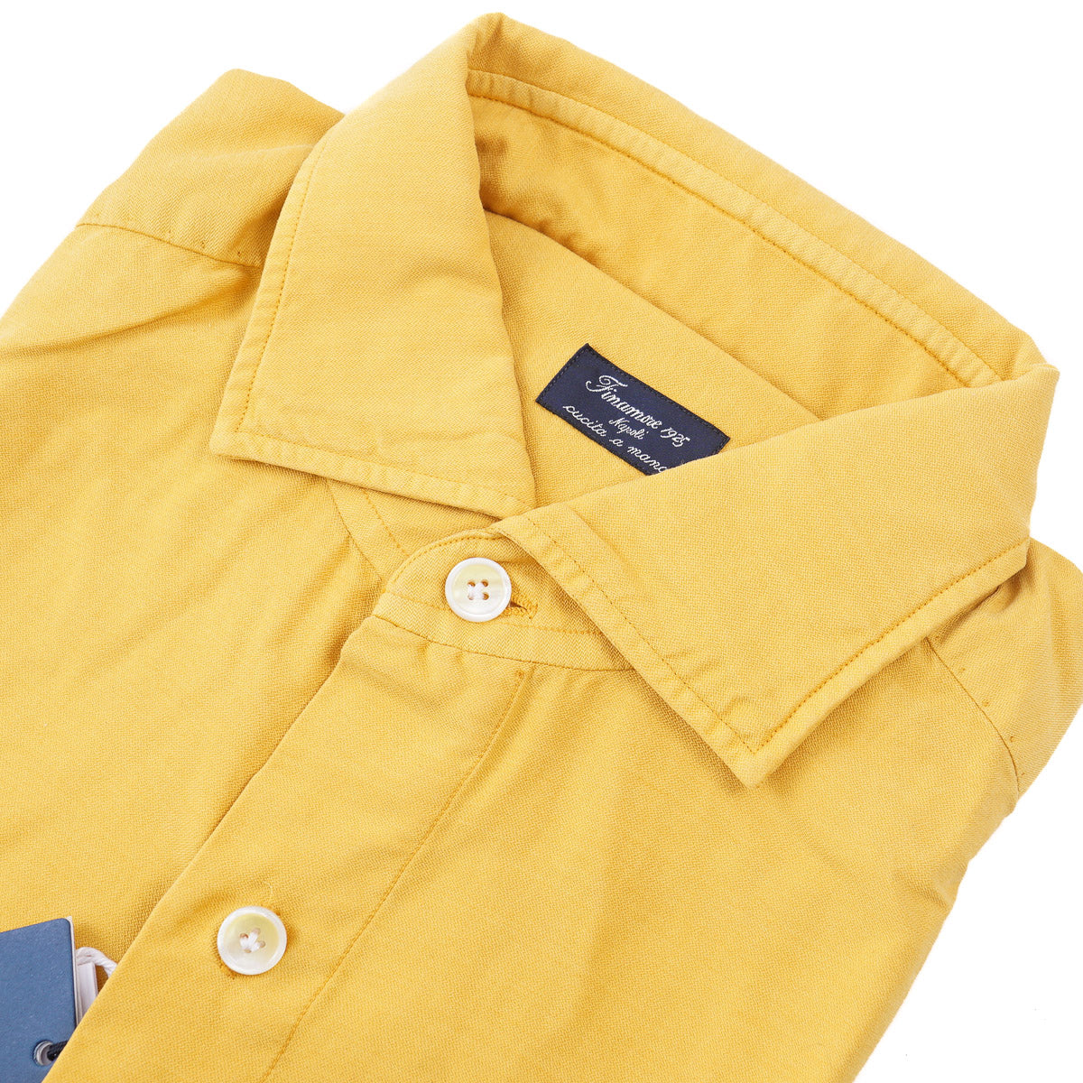 Finamore Superfine Linen-Cotton Shirt