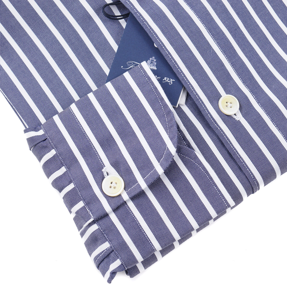 Finamore Tailored-Fit Cotton Shirt