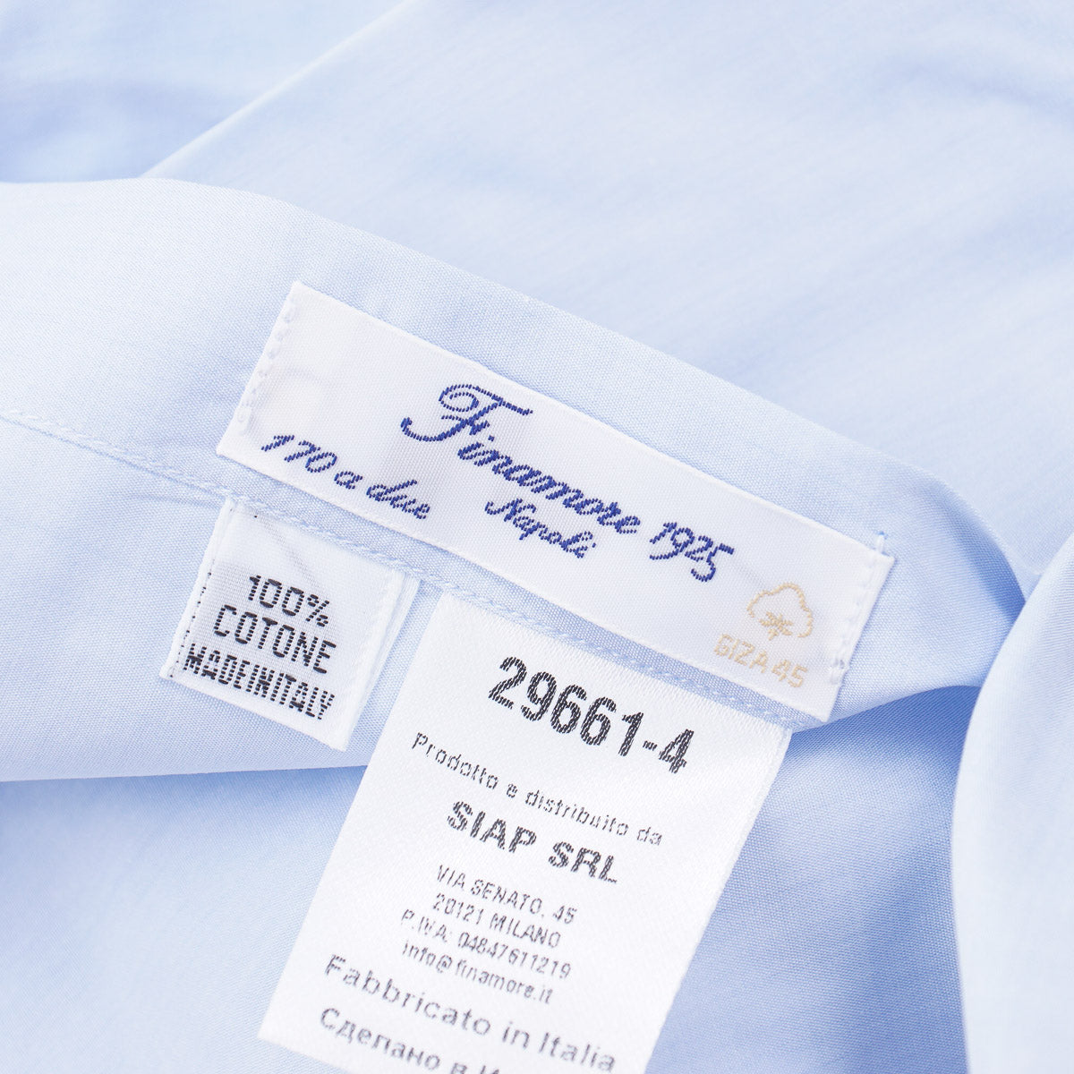 Finamore 170s Egyptian Cotton Shirt