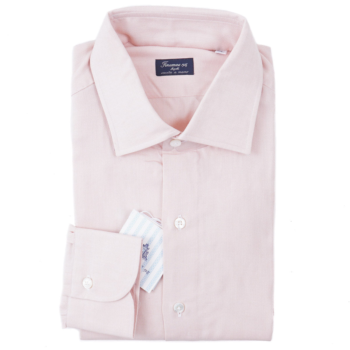 Finamore Carlo Riva Cotton-Cashmere Shirt