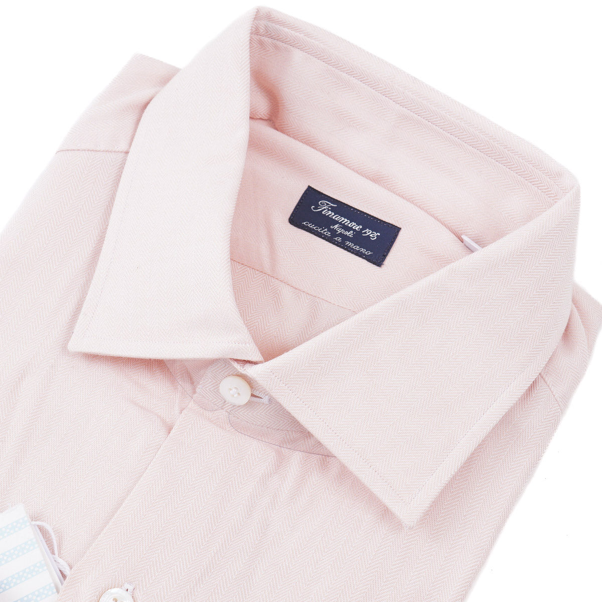 Finamore Carlo Riva Cotton-Cashmere Shirt