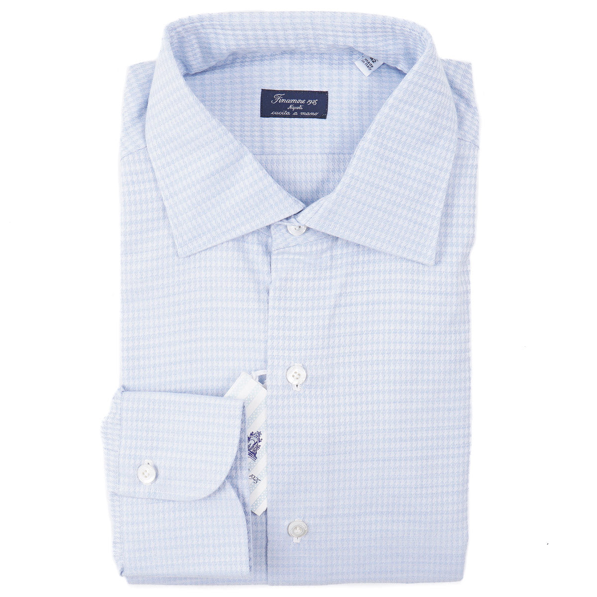Finamore Woven Cotton and Silk Shirt