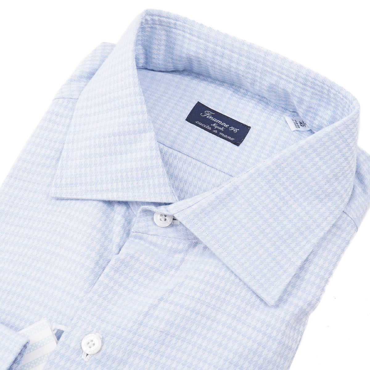 Finamore Woven Cotton and Silk Shirt