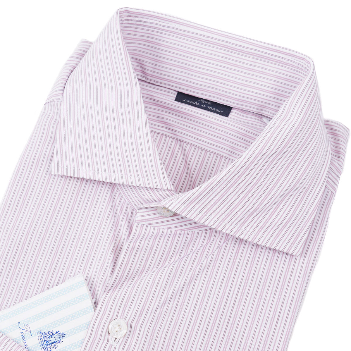 Finamore Tailored-Fit Cotton Shirt