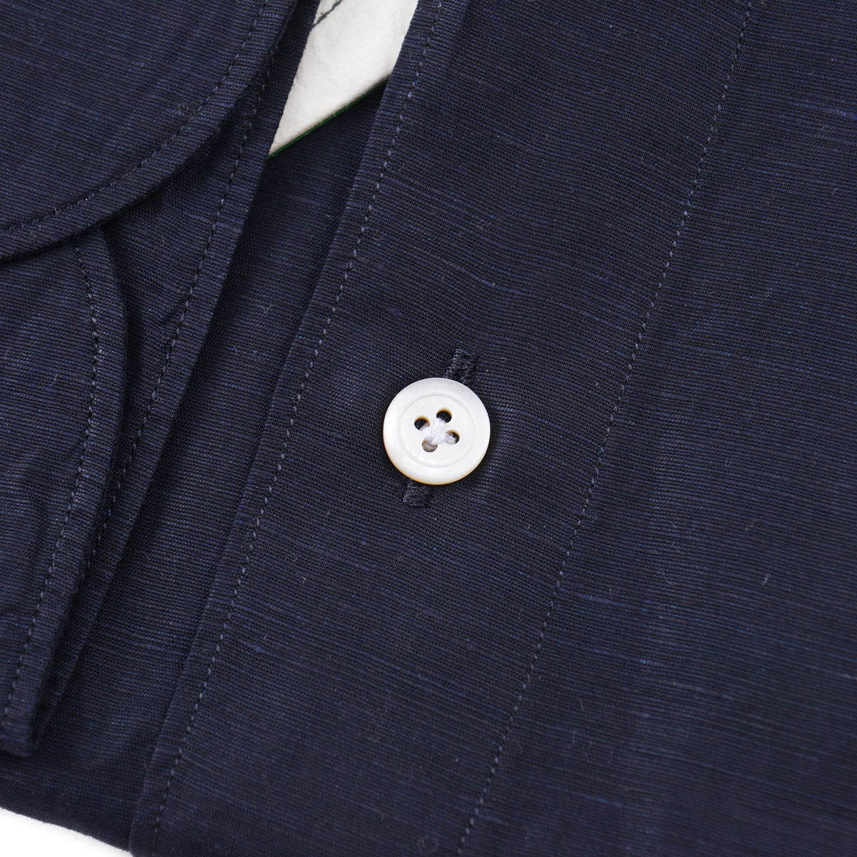 Finamore Lightweight Cotton-Linen Shirt