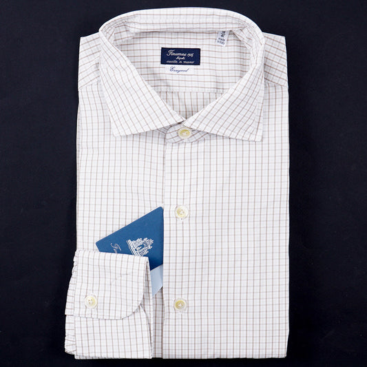 Finamore Extrafine Alumo Cotton Shirt