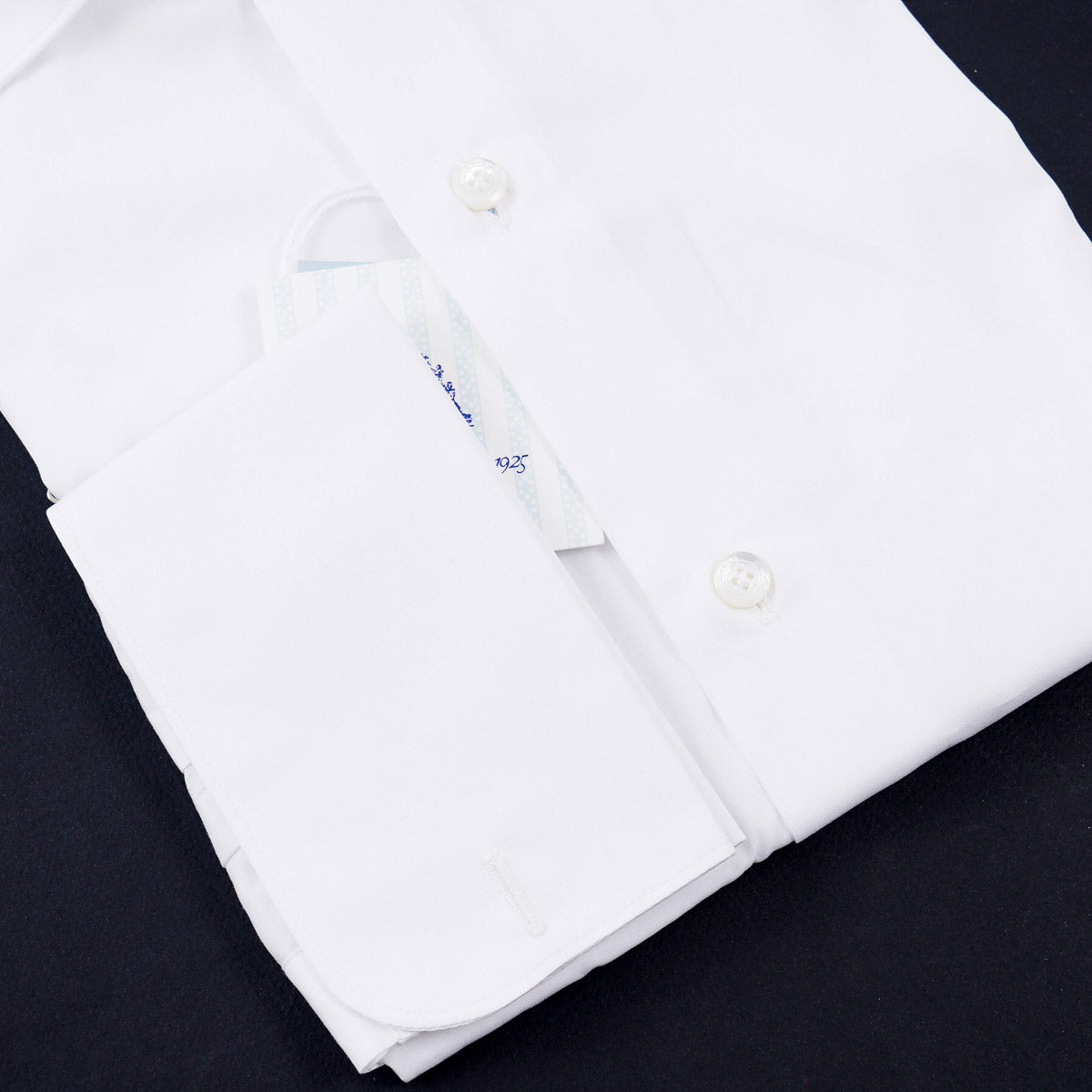 Finamore French Cuff Cotton Shirt