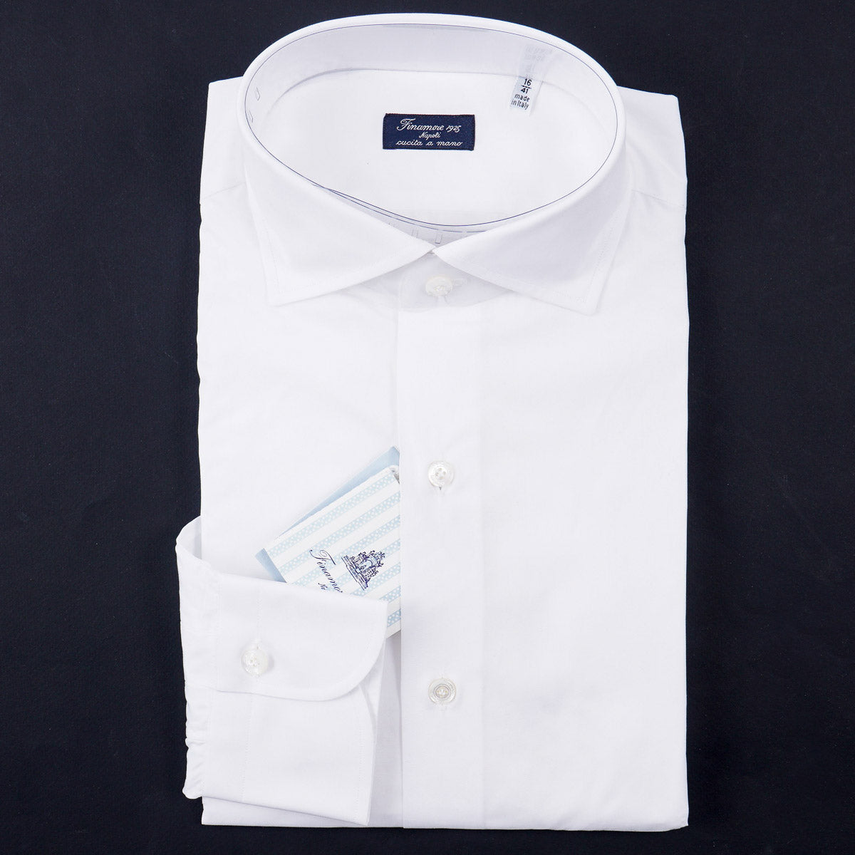 Finamore Extrafine Alumo Cotton Shirt