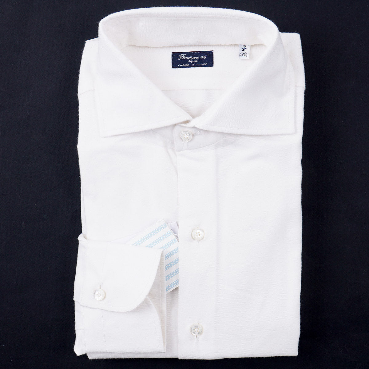 Finamore Extra-Soft Cotton and Silk Shirt