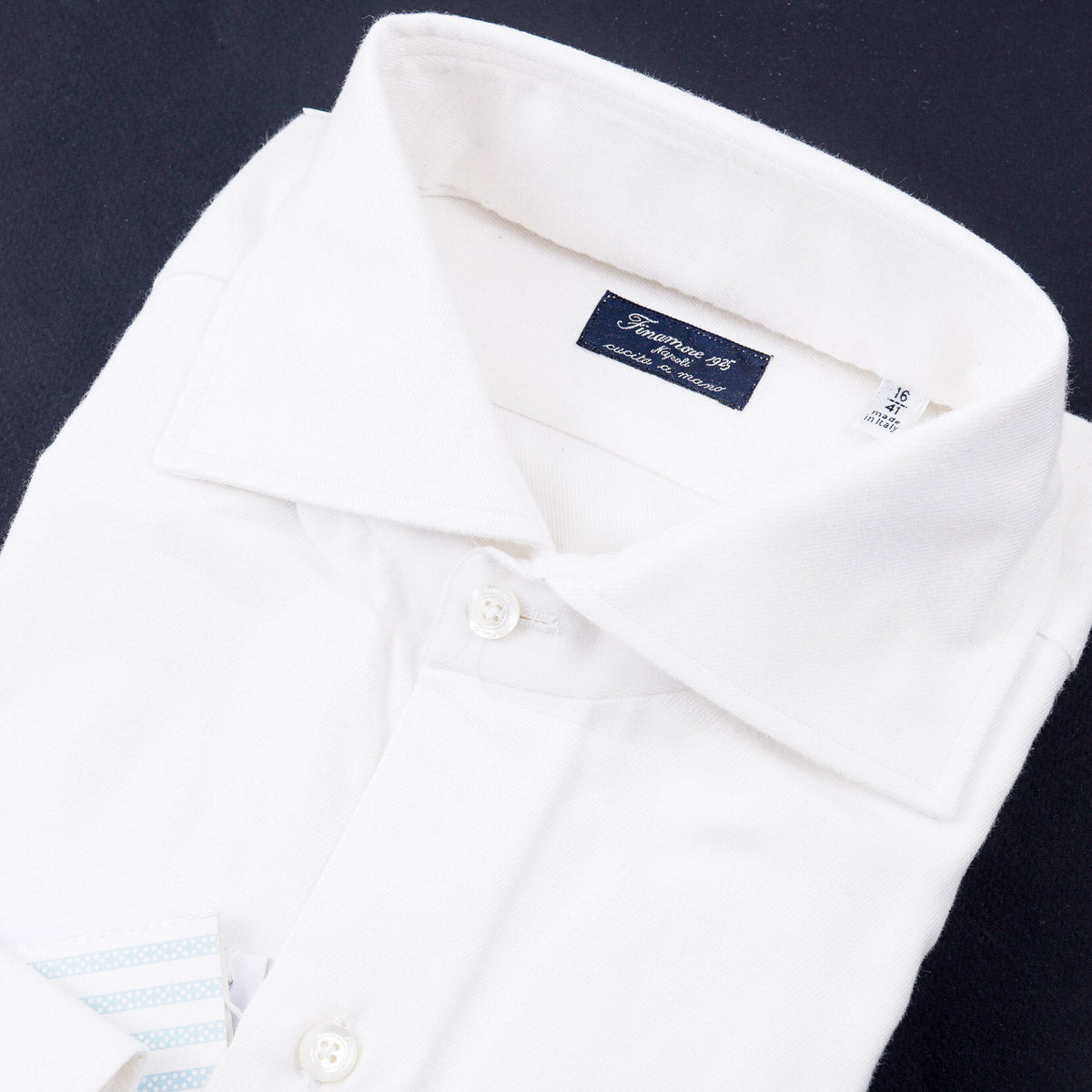 Finamore Extra-Soft Cotton and Silk Shirt
