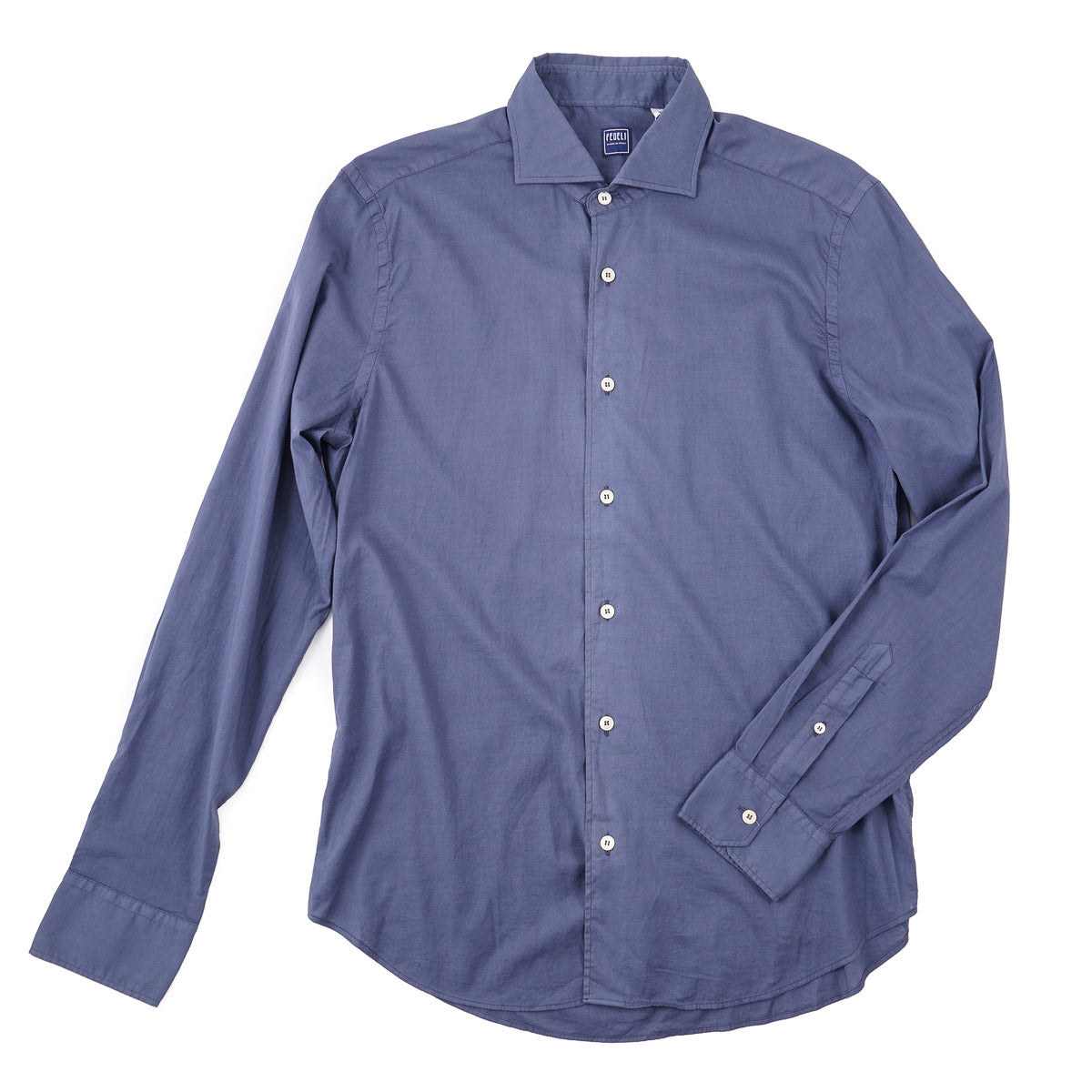 Fedeli 'Sean Panamino' Lightweight Cotton Shirt - Top Shelf Apparel