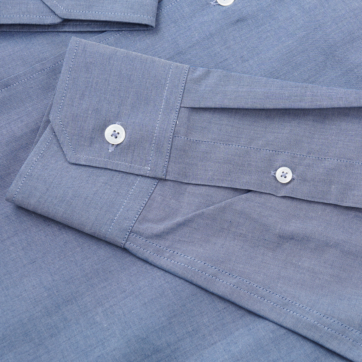 Fedeli Woven Chambray Cotton Shirt - Top Shelf Apparel
