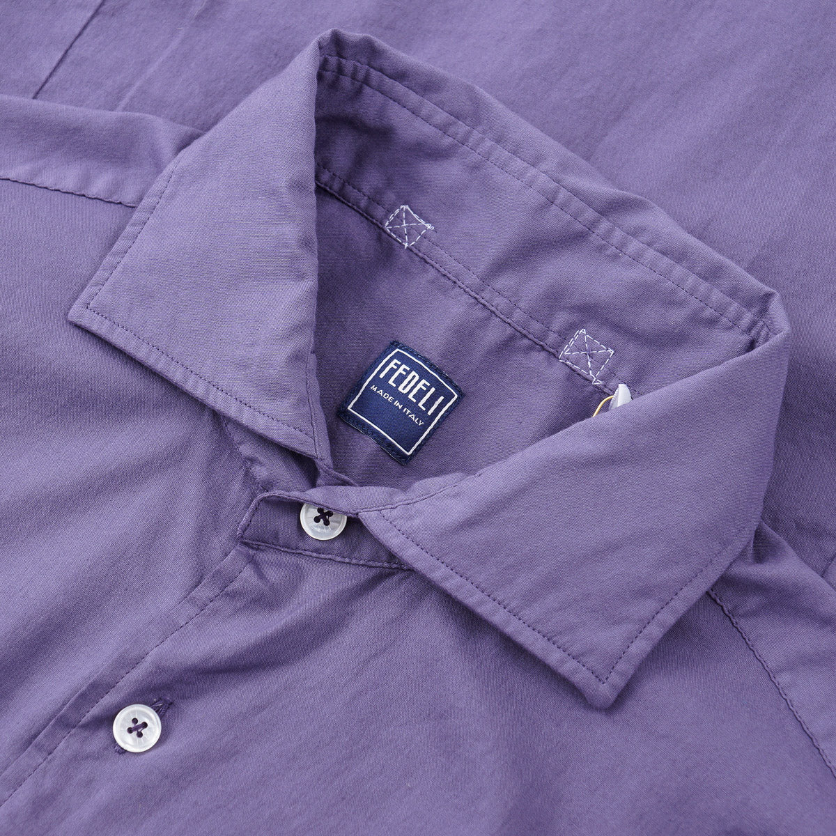 Fedeli 'Sean Panamino' Lightweight Cotton Shirt - Top Shelf Apparel