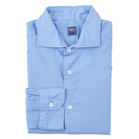Fedeli 'Sean Panamino' Lightweight Cotton Shirt - Top Shelf Apparel