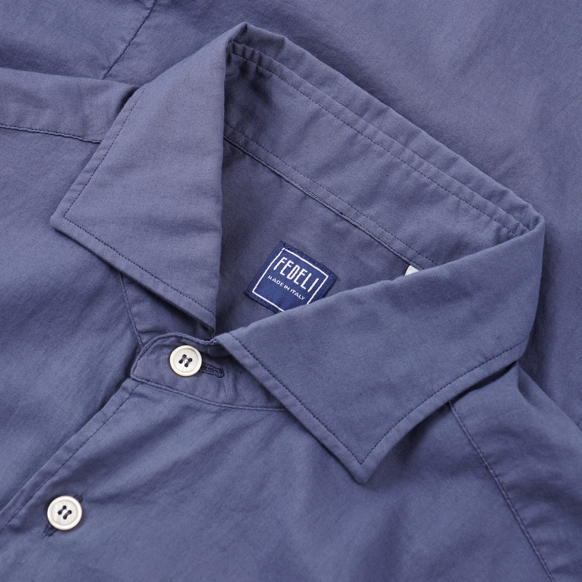 Fedeli 'Sean Panamino' Lightweight Cotton Shirt - Top Shelf Apparel