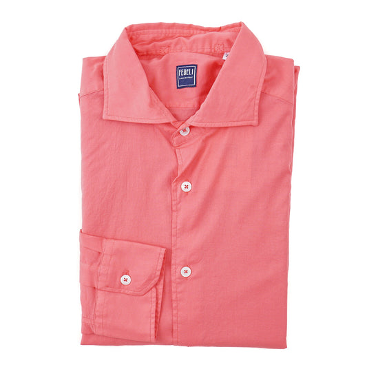 Fedeli 'Sean Panamino' Lightweight Cotton Shirt - Top Shelf Apparel