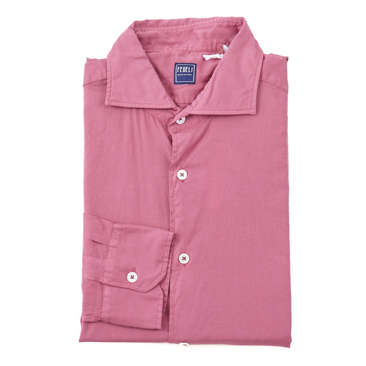 Fedeli 'Sean Panamino' Lightweight Cotton Shirt - Top Shelf Apparel