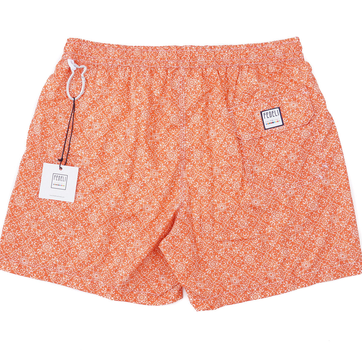 Fedeli 'Madeira' Printed Swim Trunks
