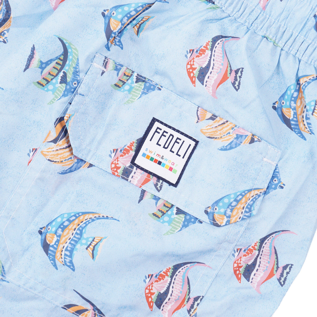 Fedeli 'Madeira' Printed Swim Trunks
