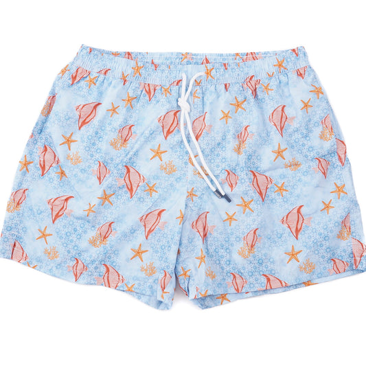 Fedeli 'Madeira' Printed Swim Trunks - Top Shelf Apparel