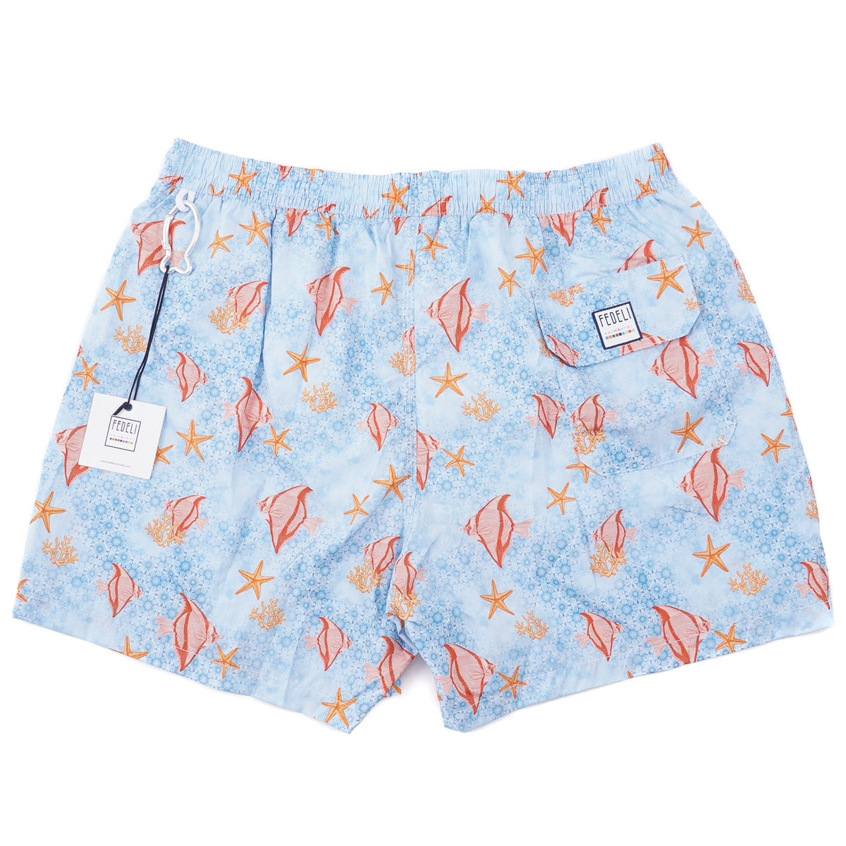 Fedeli 'Madeira' Printed Swim Trunks
