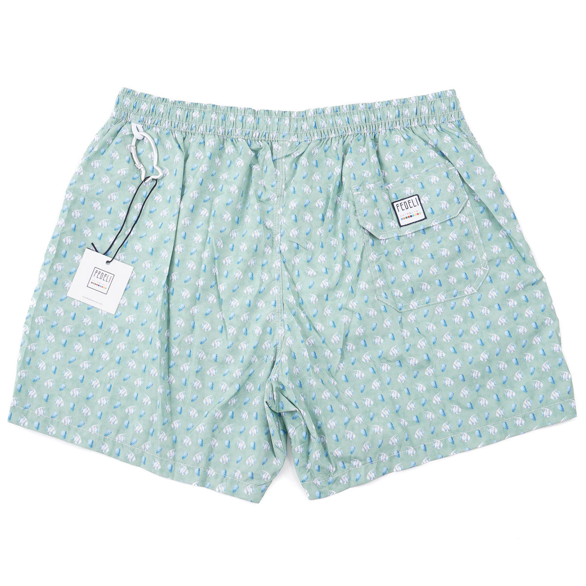 Fedeli 'Madeira' Printed Swim Trunks