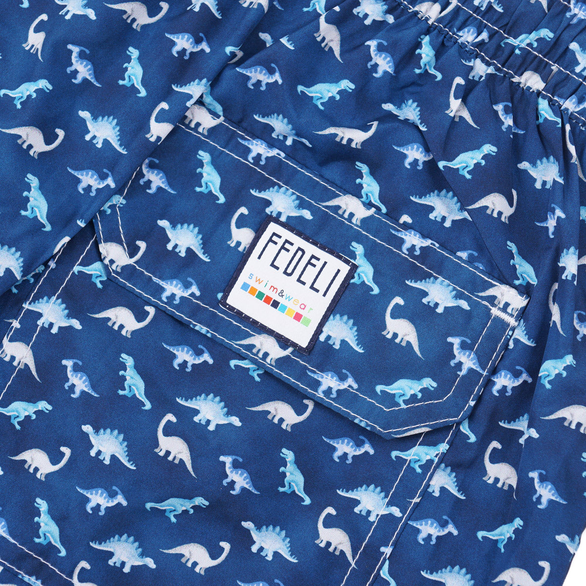 Fedeli 'Madeira' Printed Swim Trunks