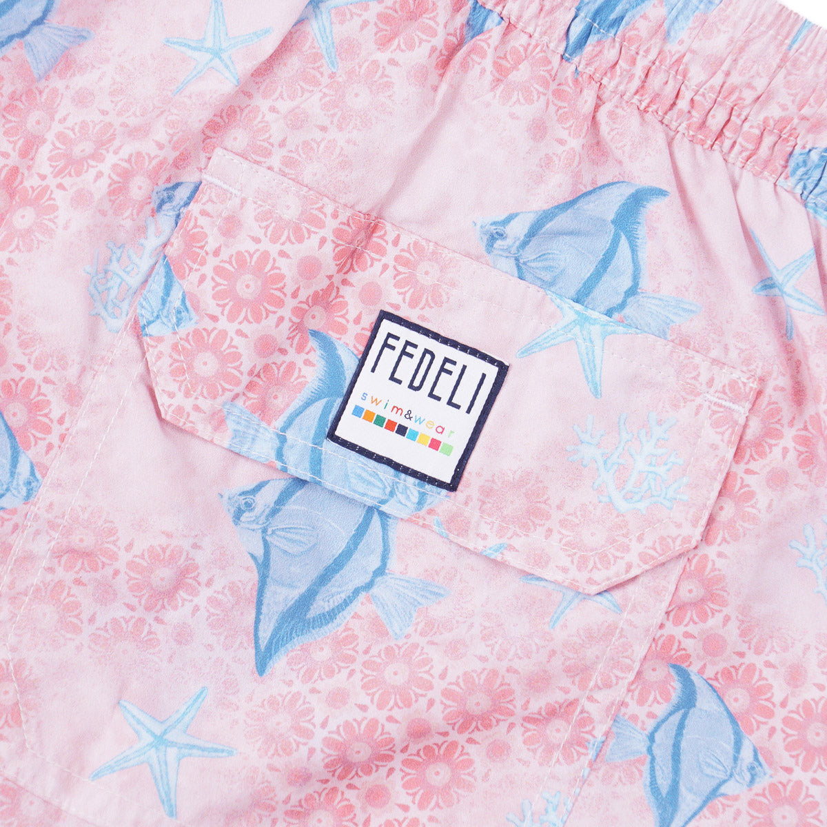 Fedeli 'Madeira' Printed Swim Trunks