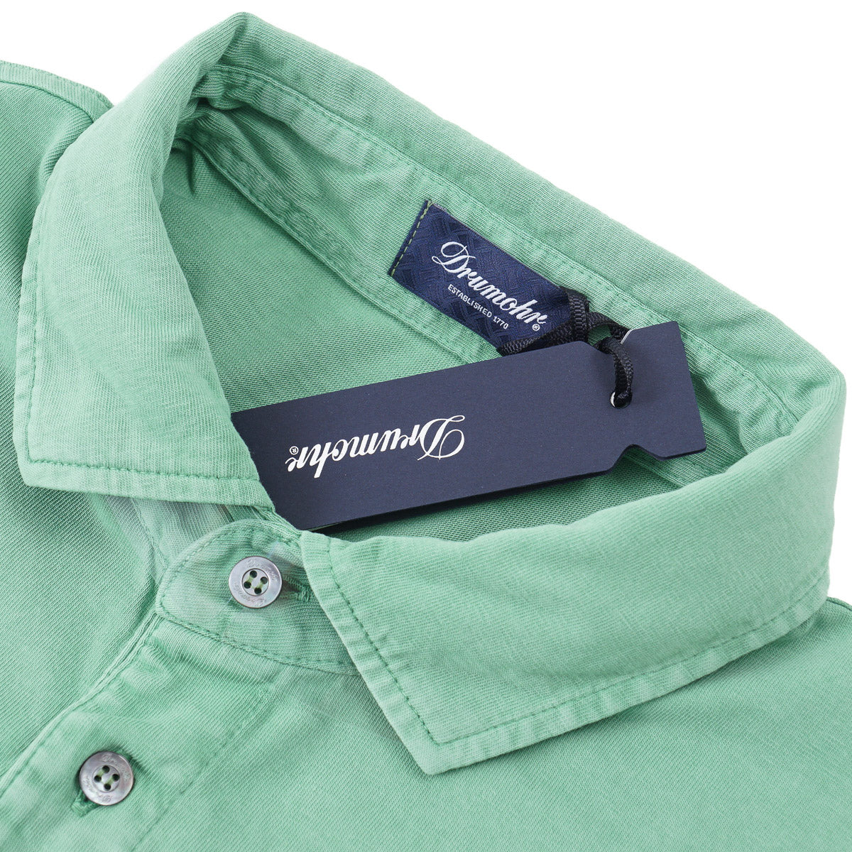 Drumohr Slim-Fit Jersey Cotton Polo - Top Shelf Apparel