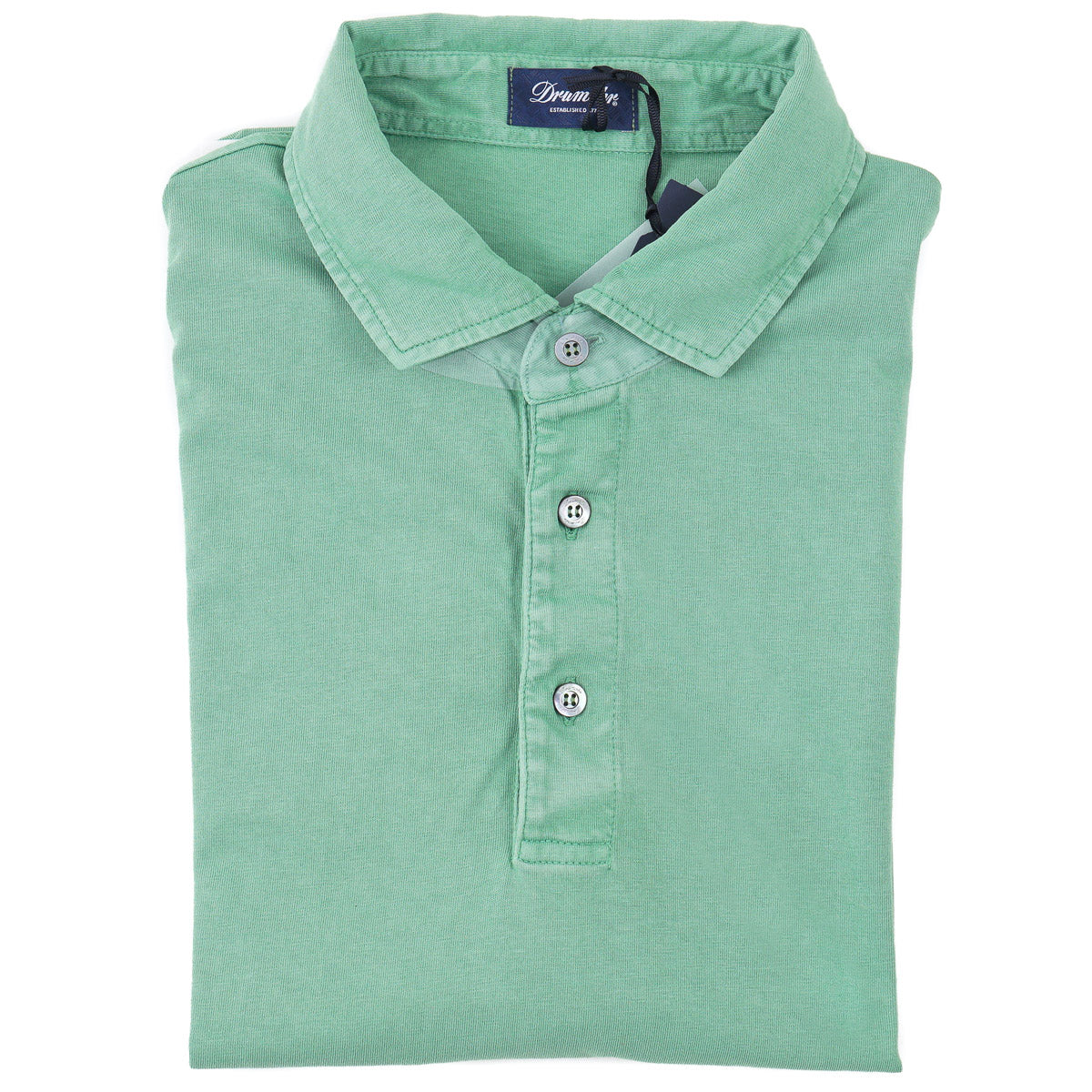Drumohr Slim-Fit Jersey Cotton Polo - Top Shelf Apparel