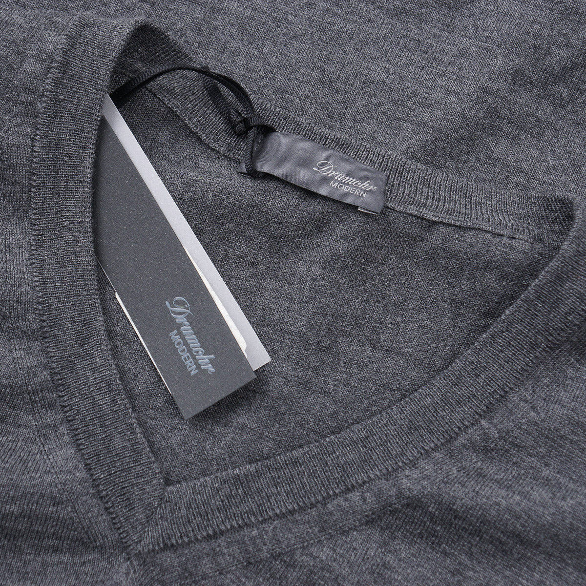 Drumohr Lightweight Merino Wool Sweater - Top Shelf Apparel