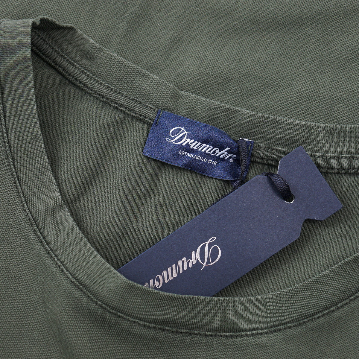 Drumohr Jersey Cotton T-Shirt - Top Shelf Apparel