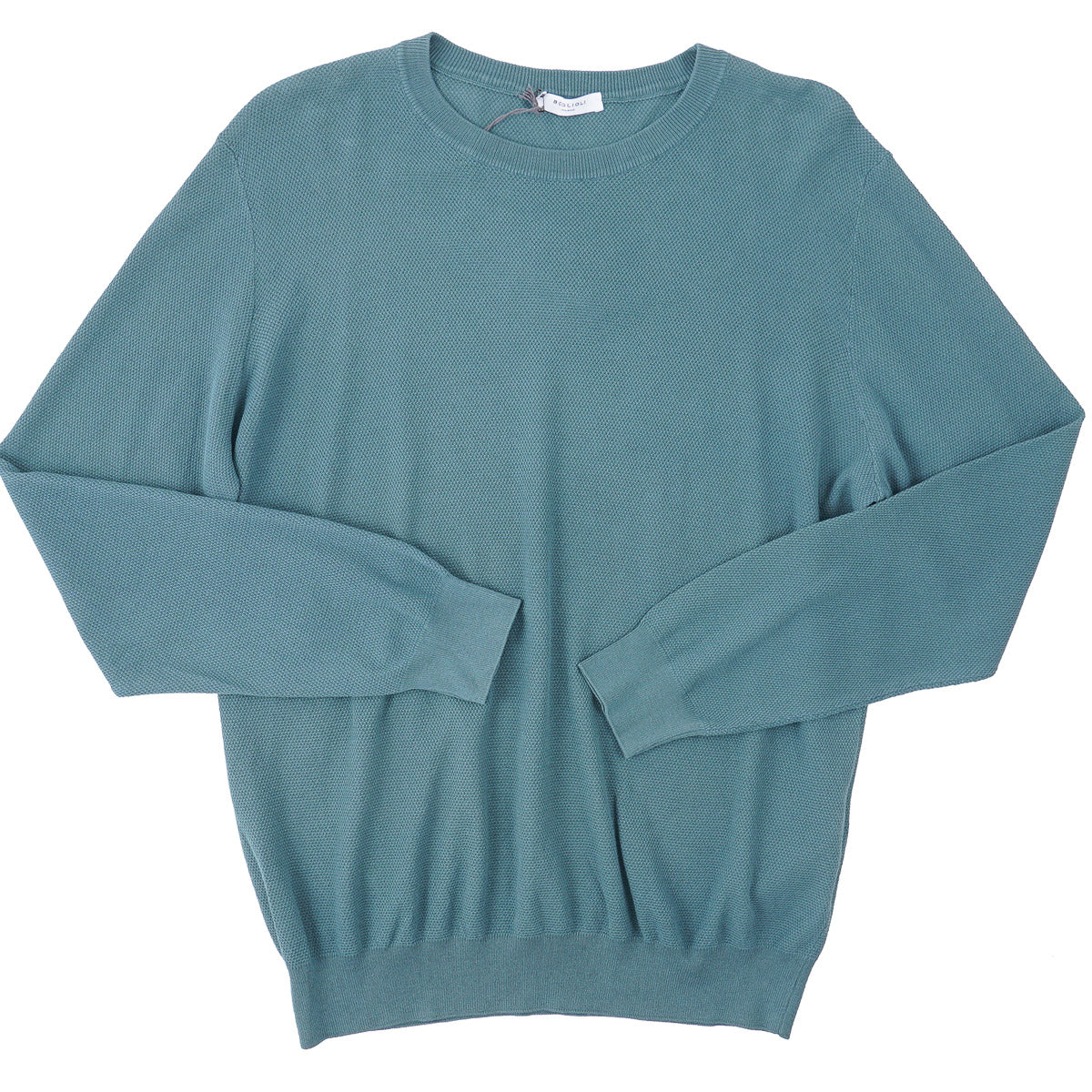 Boglioli Pique Knit Cotton Sweater