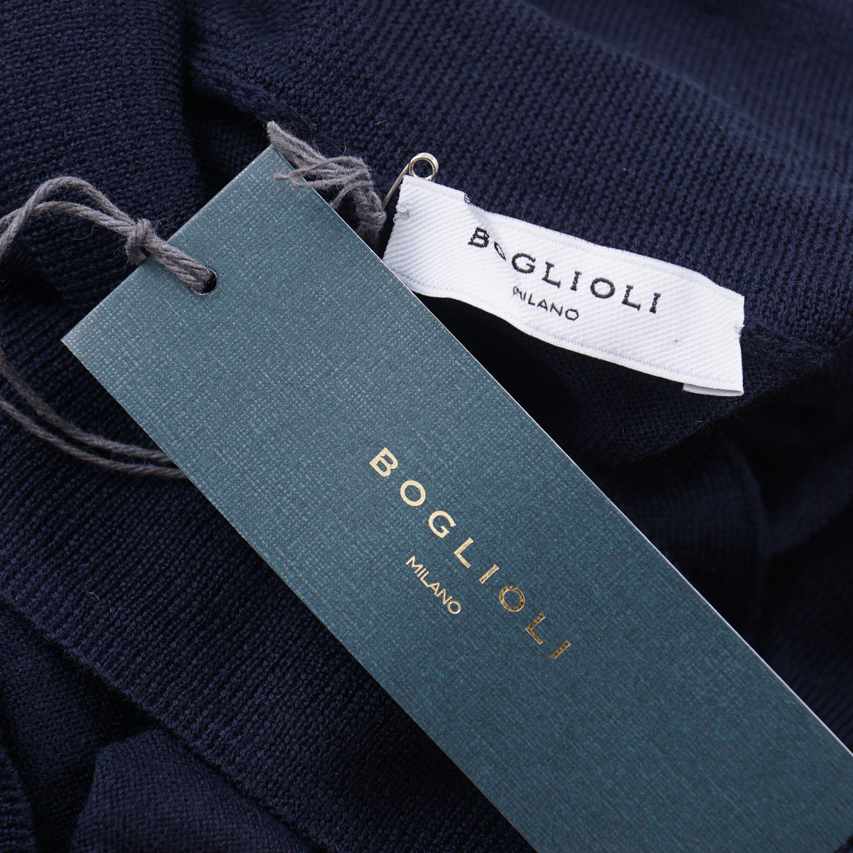 Boglioli Lightweight Merino Wool Sweater