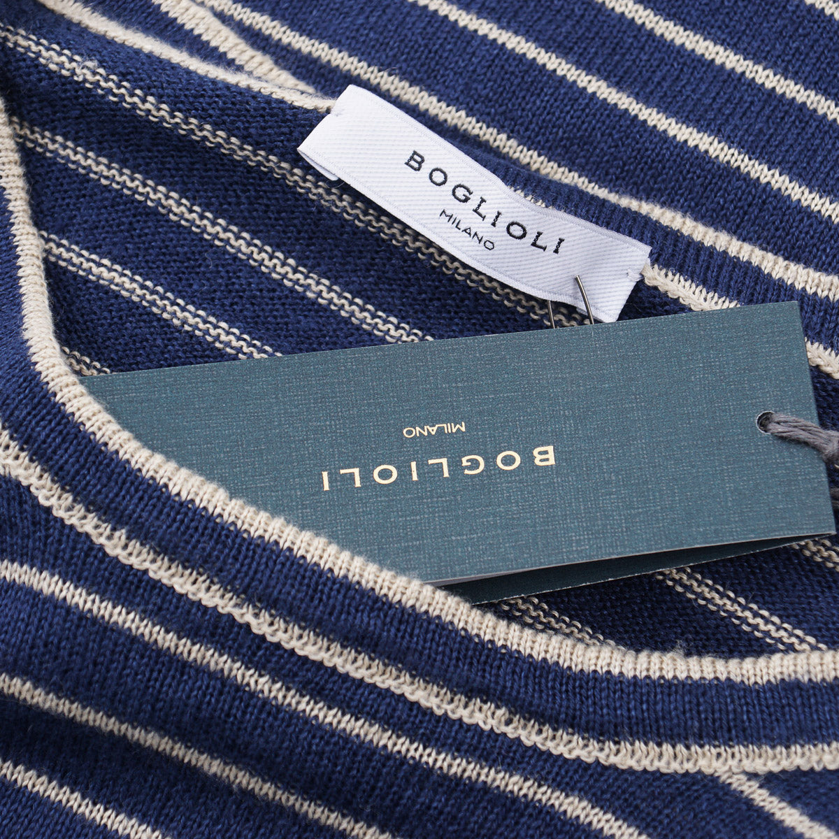 Boglioli Knit Pure Linen T-Shirt