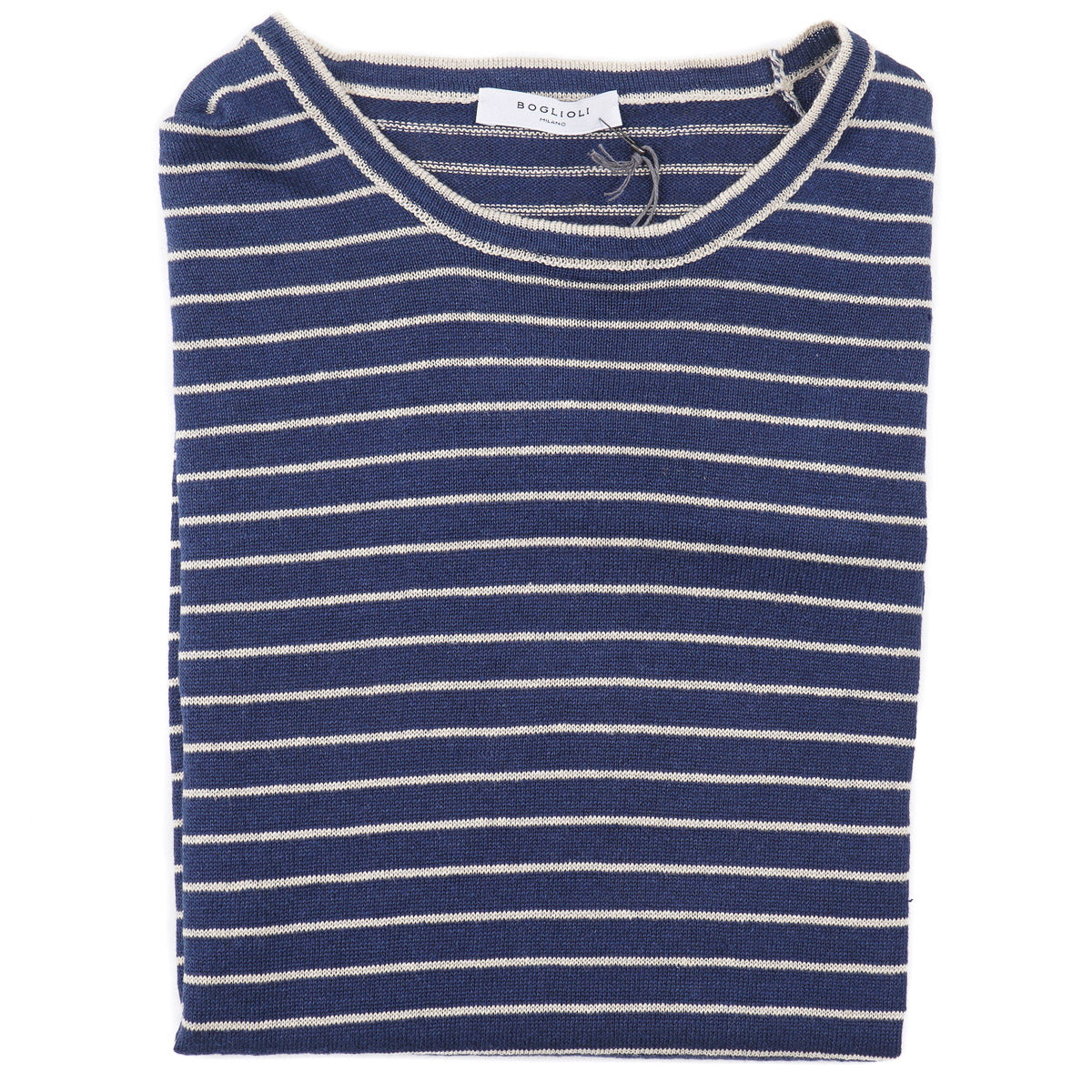 Boglioli Knit Pure Linen T-Shirt