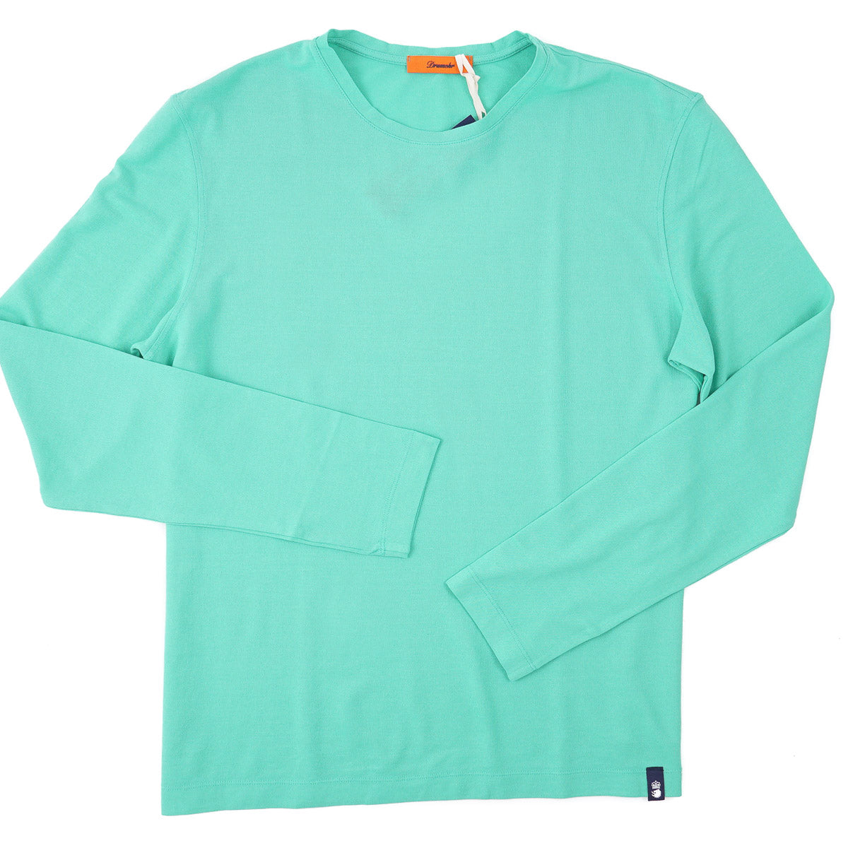 Drumohr Long Sleeve Cotton T-Shirt