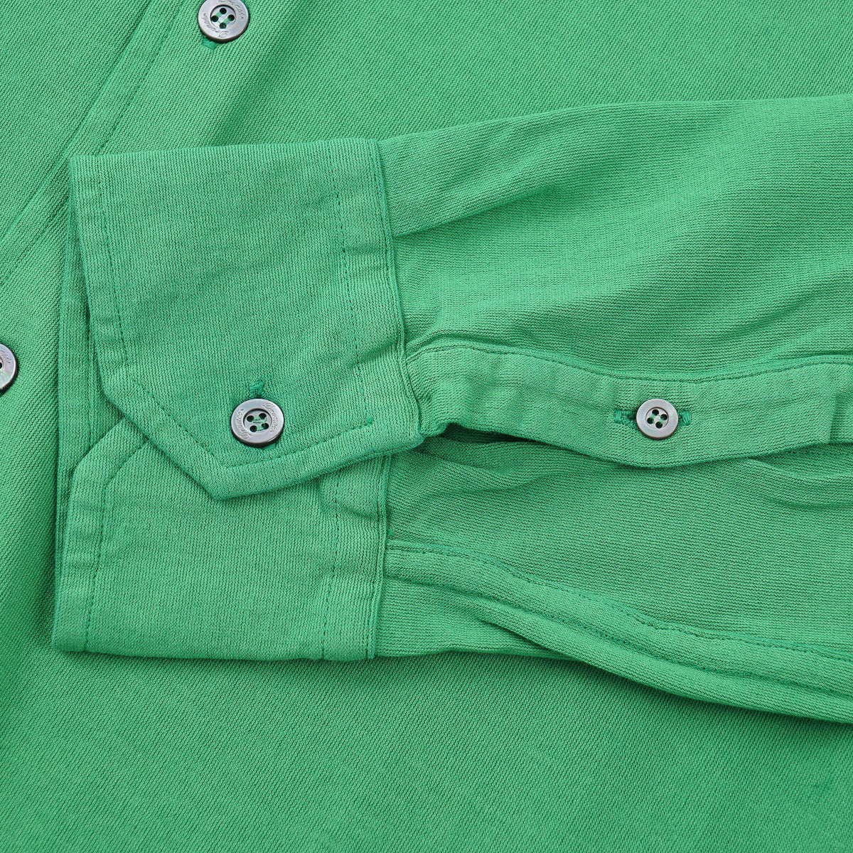Drumohr Long Sleeve Jersey Cotton Shirt