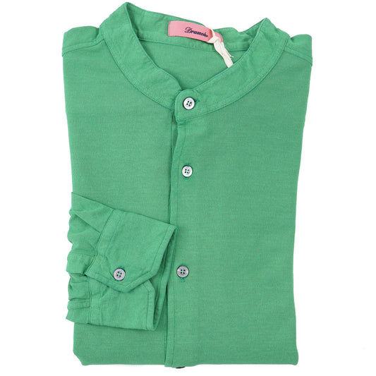 Drumohr Long Sleeve Jersey Cotton Shirt - Top Shelf Apparel