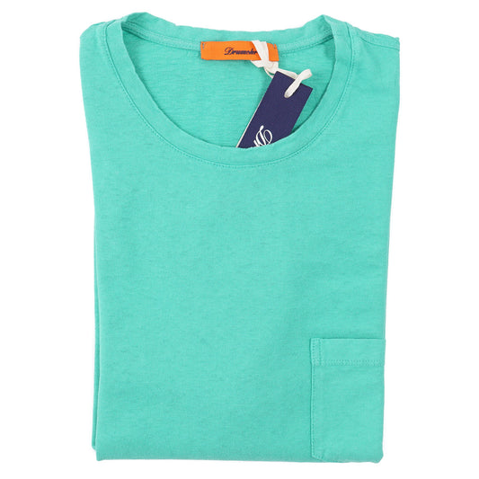 Drumohr Cotton-Linen T-Shirt - Top Shelf Apparel