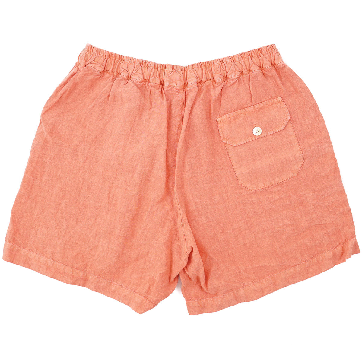 Finamore Drawstring Linen Shorts