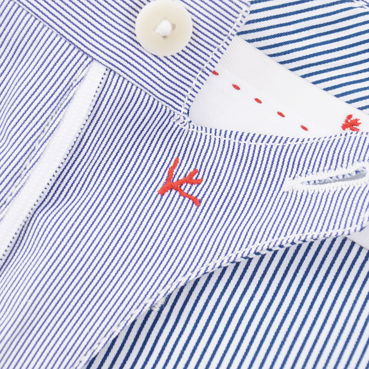 Isaia Woven Cotton Shorts with Belt - Top Shelf Apparel
