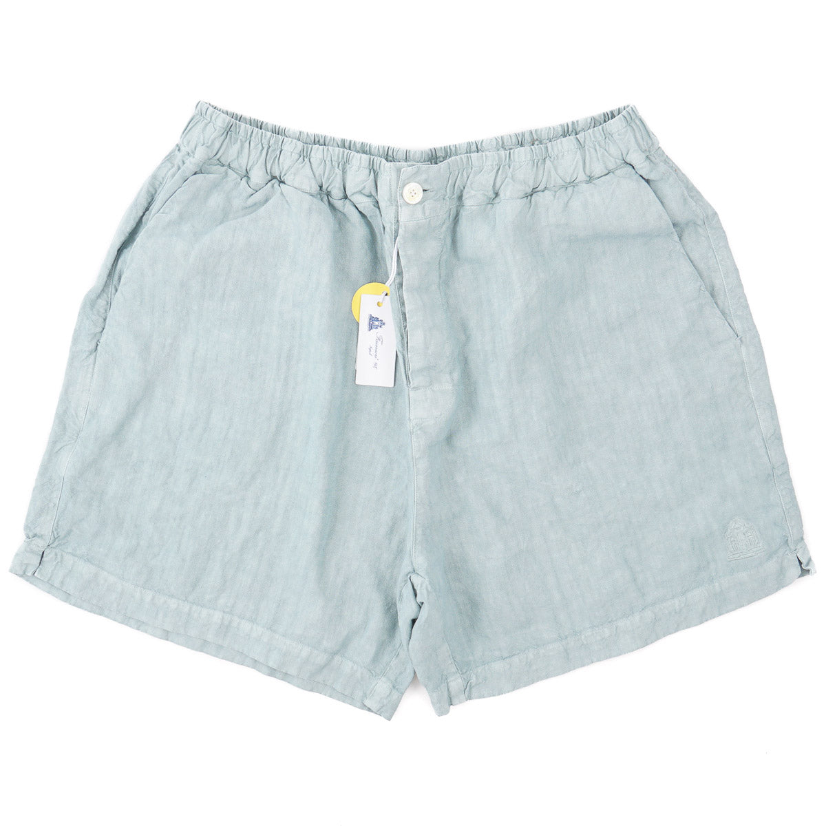 Finamore Drawstring Linen Shorts