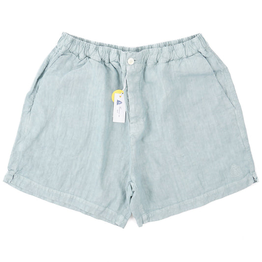 Finamore Drawstring Linen Shorts
