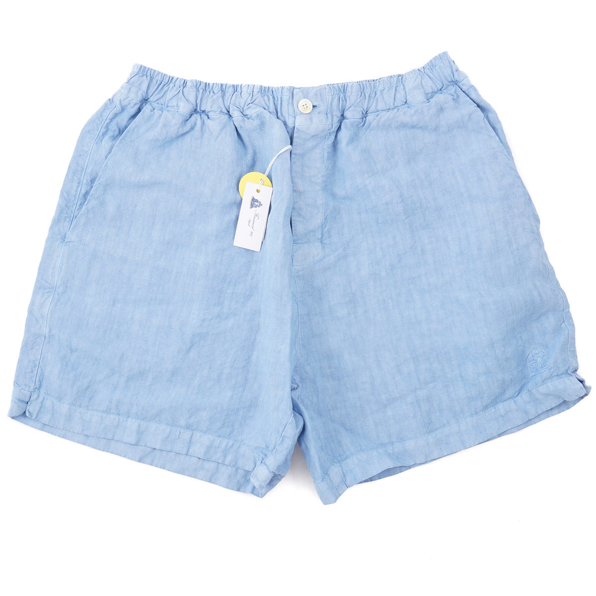 Finamore Drawstring Linen Shorts